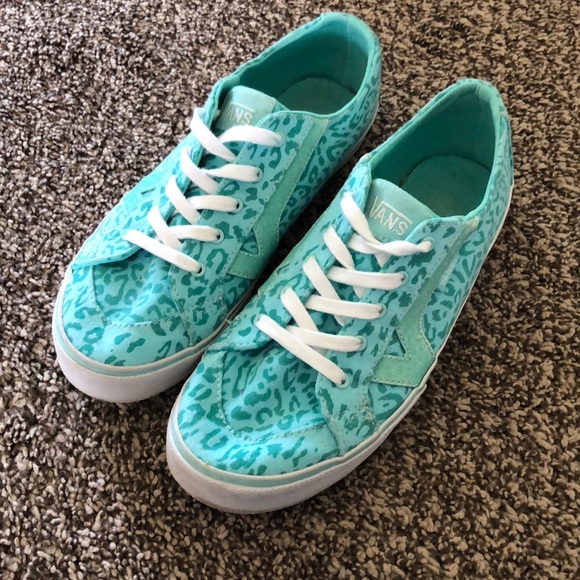 leopard print vans size 6